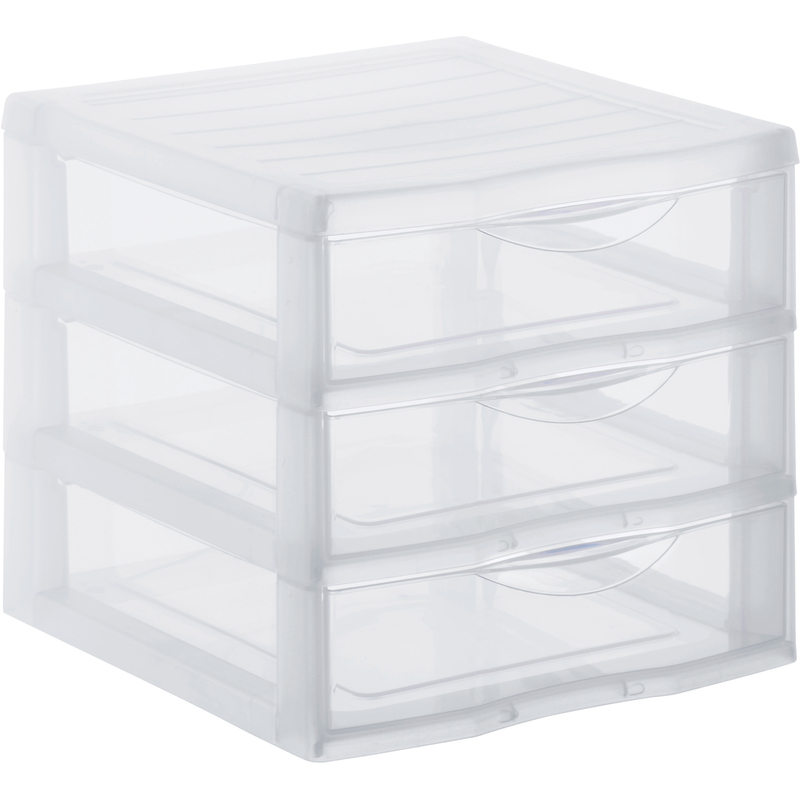 Sundis Schubladenbox Optimo, transparent
