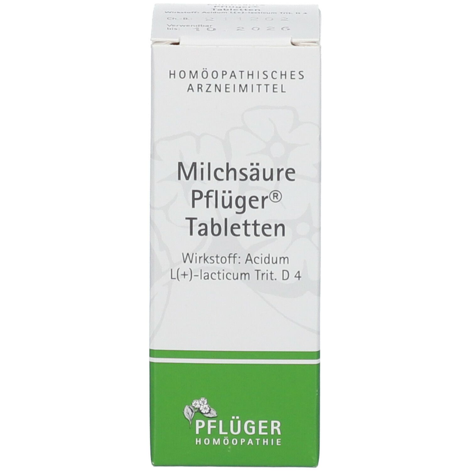 Milchsäure Pflüger® Tabletten