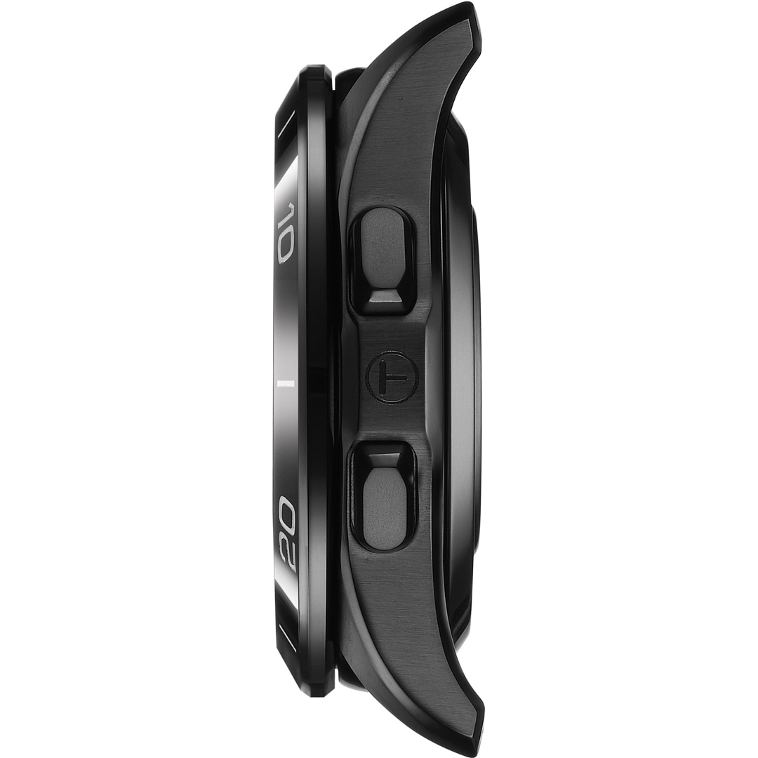Tissot T-Touch Connect Sport Smartwatch Titan PVD Schwarz mit Silikonarmband