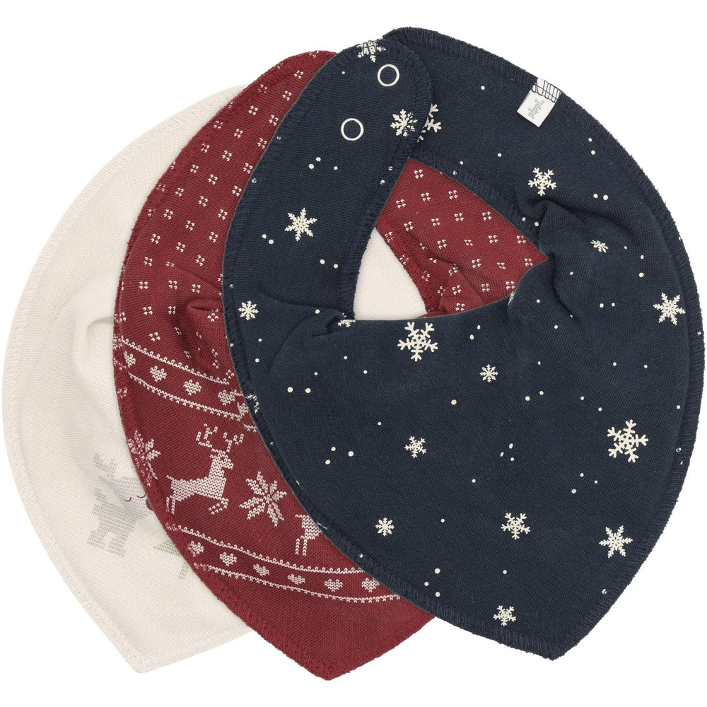Køb Pippi New Maroon Bandana Stof Savlesmæk Uni - Aop (3-Pack)