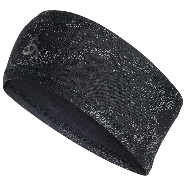 Bandeau ski de fond ODLO POLYKNIT WARM ECO REFLECTIVE HEADBAND BLACK