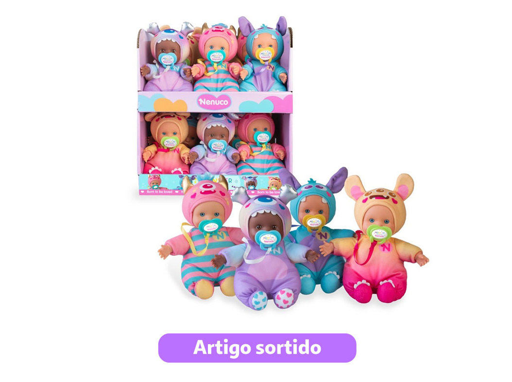 BONECO NENUCO AMIGOS MONSTRINHOS MODELOS SORTIDOS
