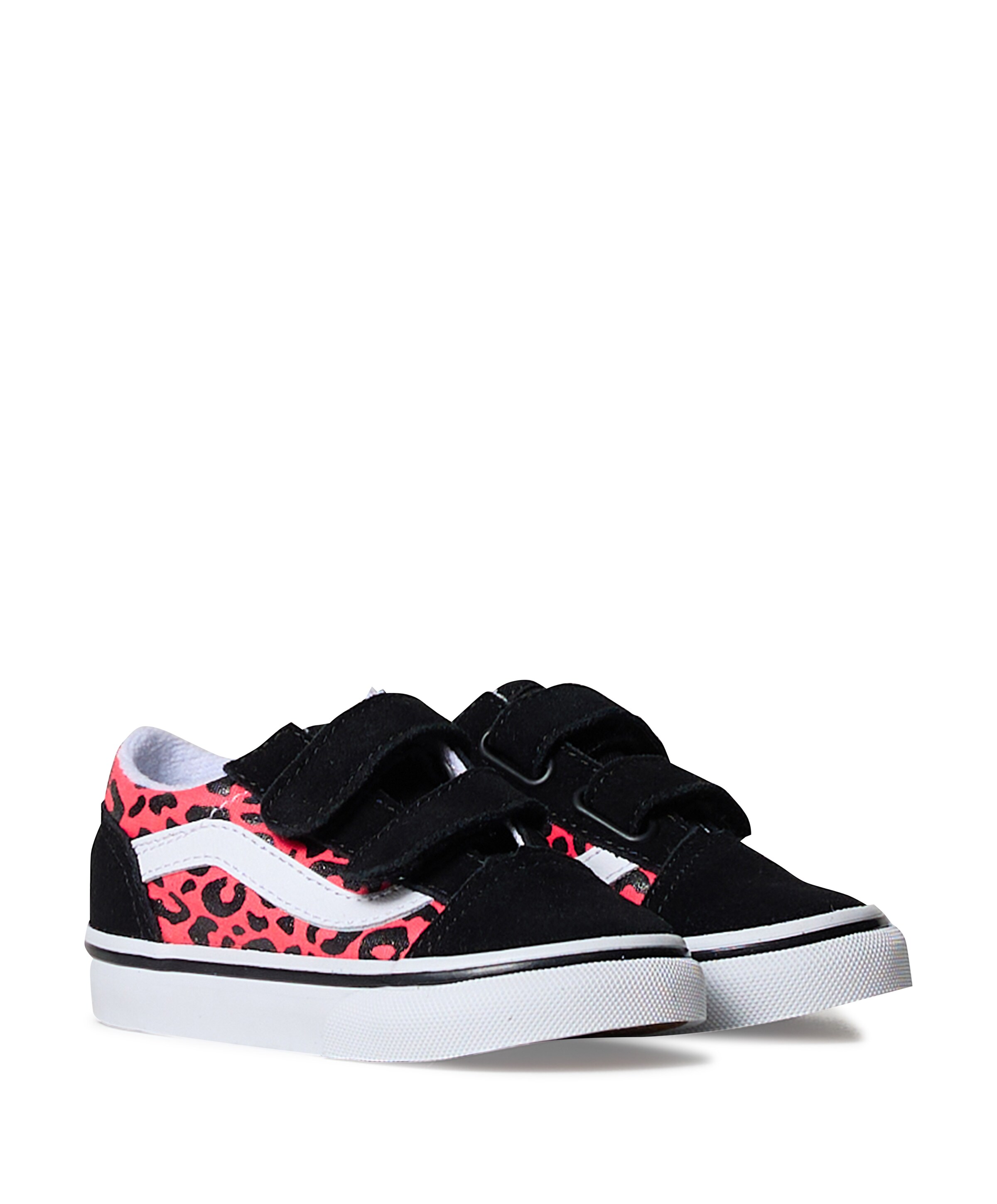 Vans off the Wall Old Skool V GLITTER meisjes sneakers roze