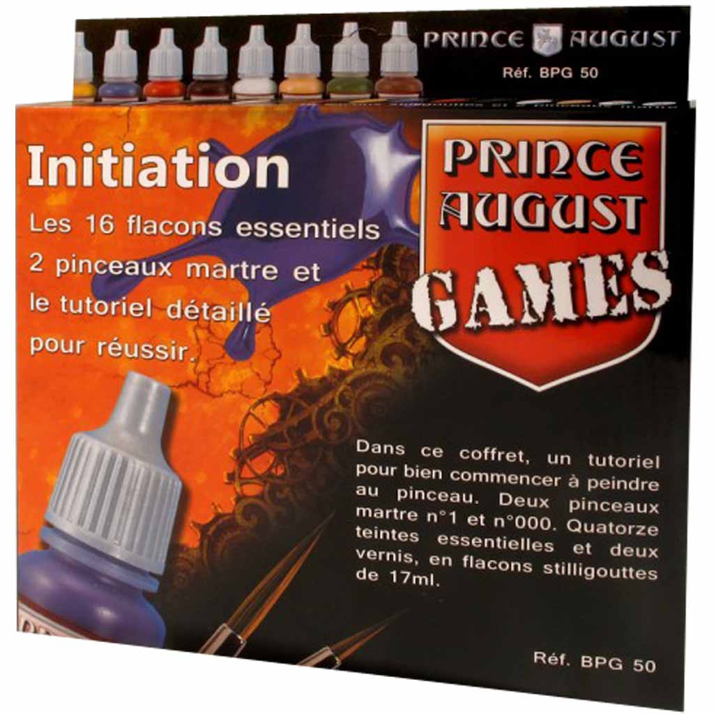 Prince August - Coffret Initiation Games 16 Teintes