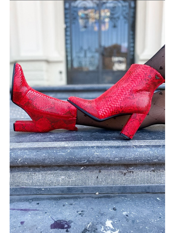Bottines Ygritte Bordeaux - Les Petites Bombes