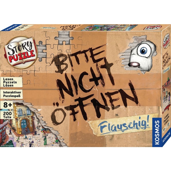 Story-Puzzle - Bitte nicht öffnen - Flauschig!