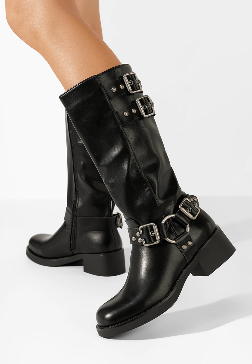 Bottes femme noires Montana