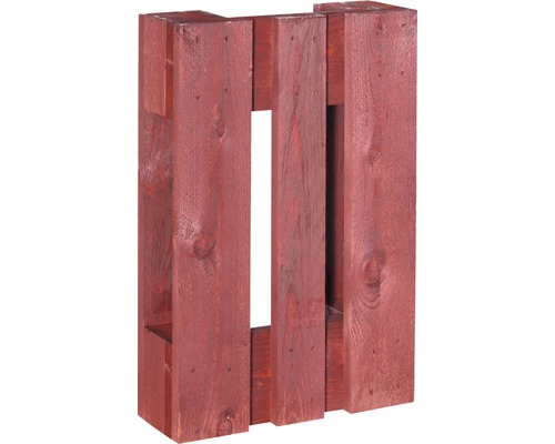Projectpalet kwart 60 x 40 x 15 cm Zweeds rood