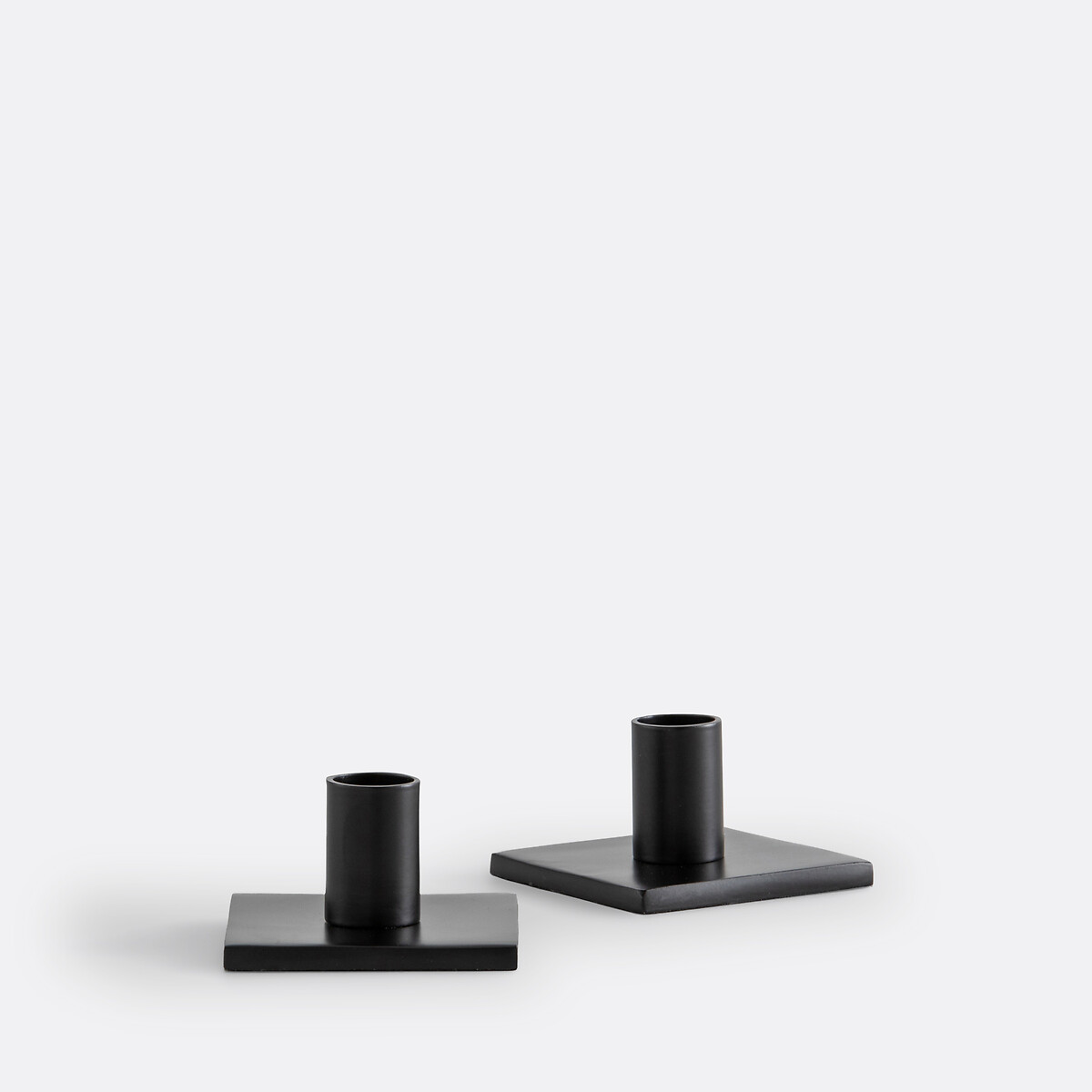 LA REDOUTE INTERIEURS<br>Conjunto de 2 castiçais, Oror