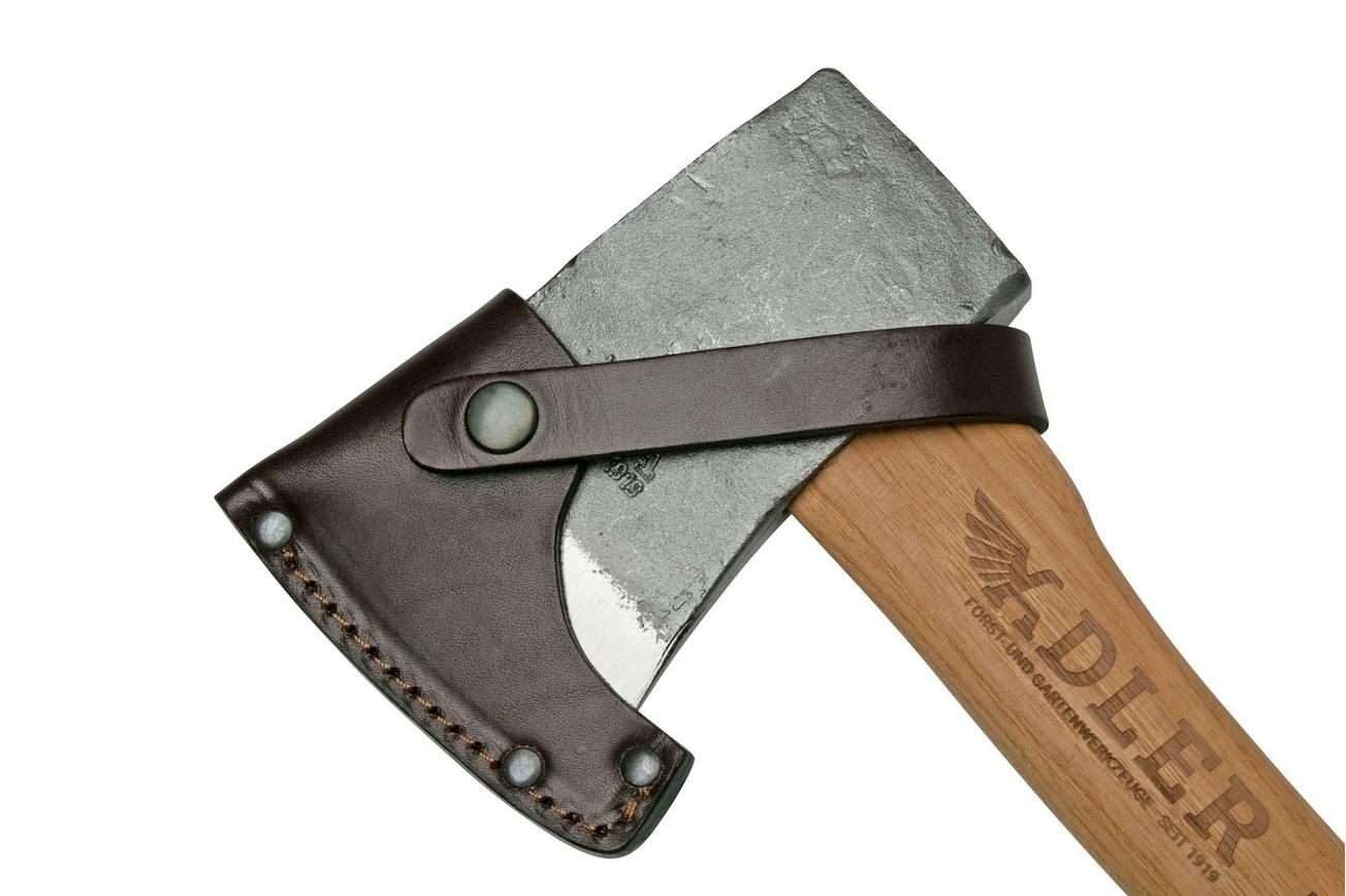 Adler Yankee Hatchet, rood-zwart, handbijl