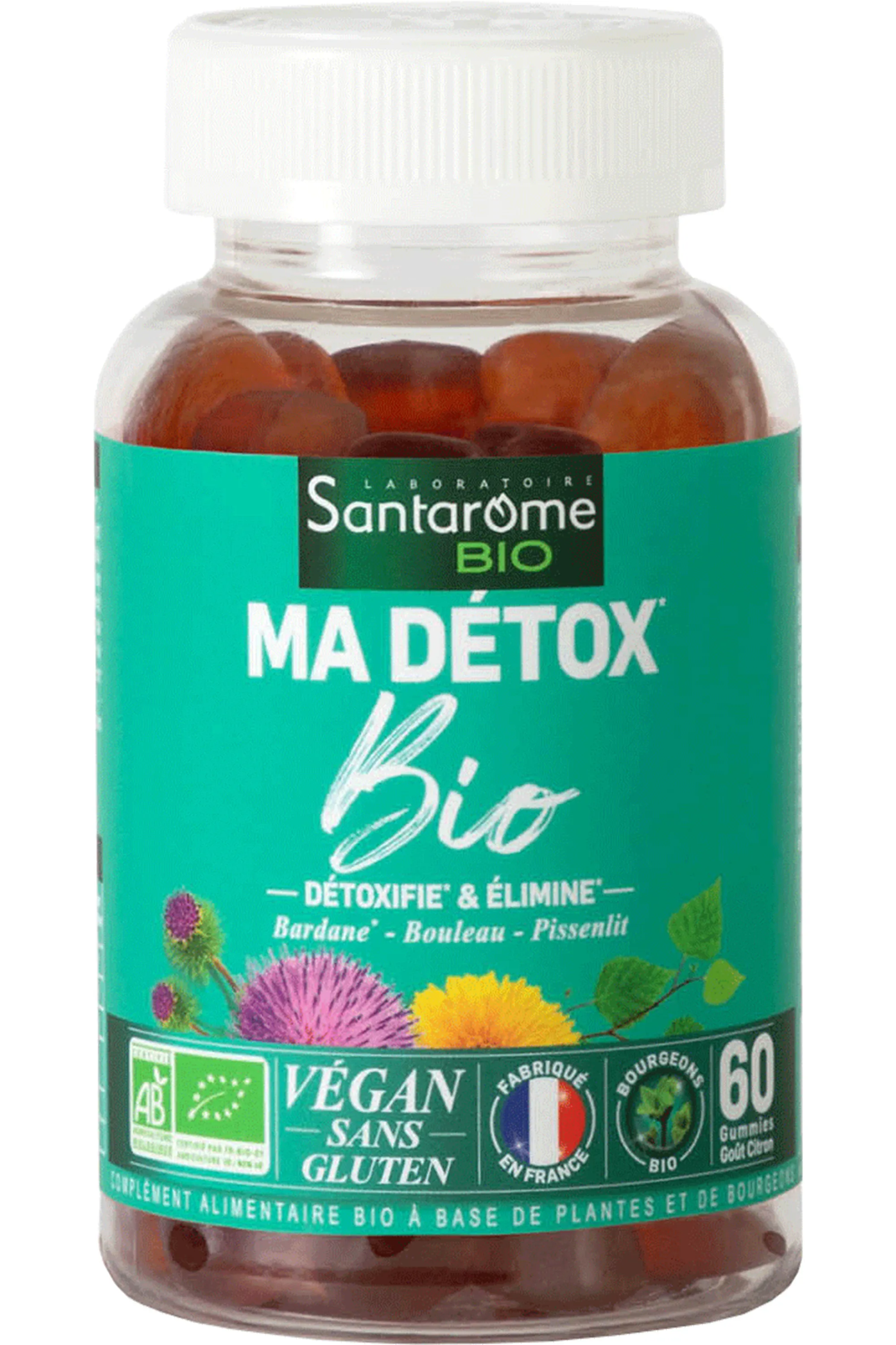 Santarome BIO Gummies Ma détox bio-150 g