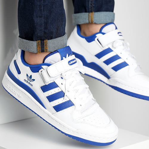 Baskets Forum Low FY7756 Footwear White Royal Blue