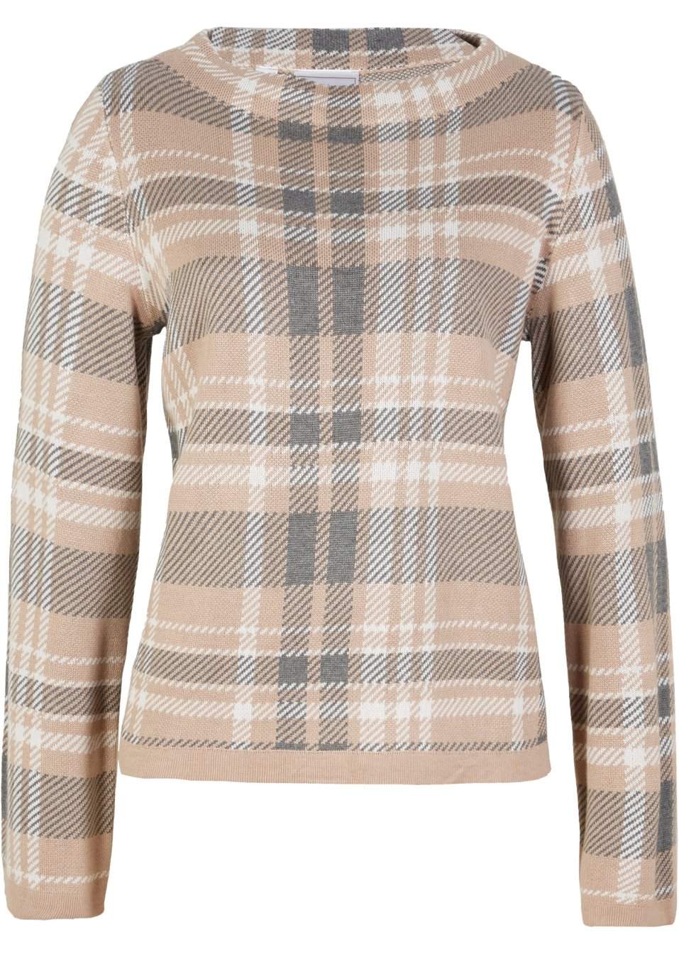Pull jacquard en viscose