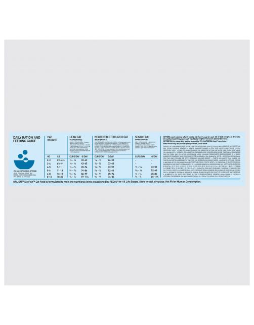 Orijen Whole Prey Six Fish Cat Sardines&Heek - Kattenvoer