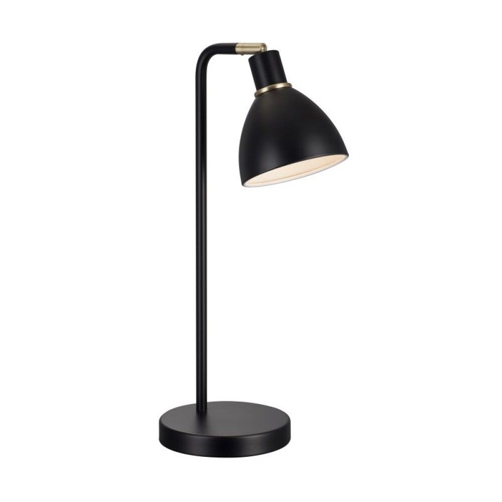 BORDLAMPE NORDLUX RAY SVART/MESSING