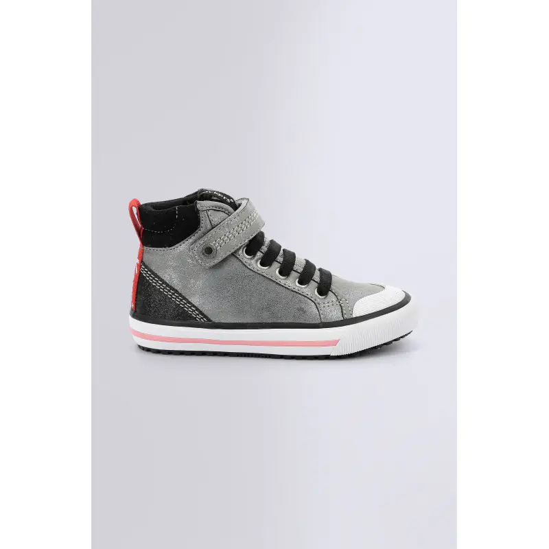 GECKIRA HI ARGENT GLITTER SNEAKERS HAUTES Synthétique Fille