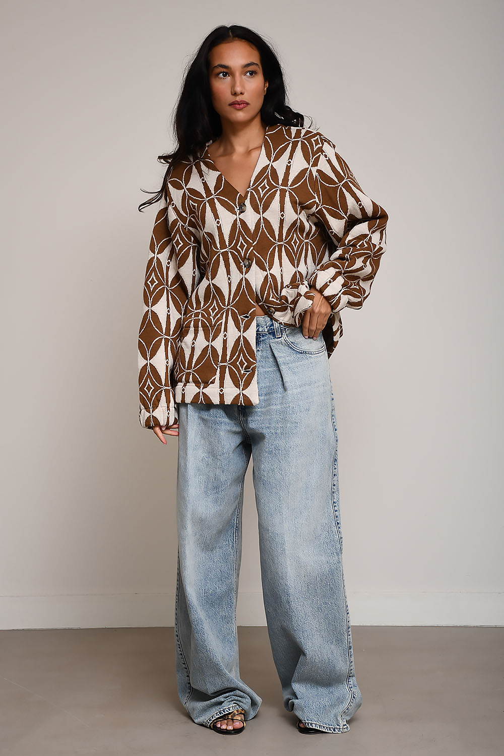 Luna wool cardigan