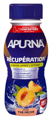 Boisson de récupération Apurna Thé Pêche - 200ml