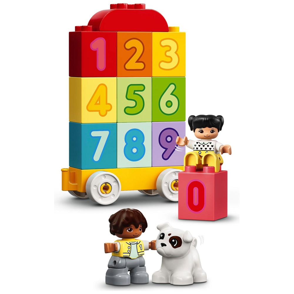 LEGO DUPLO 10954 Mein erster Zahlenzug – Spielzeug für Kleinkinder