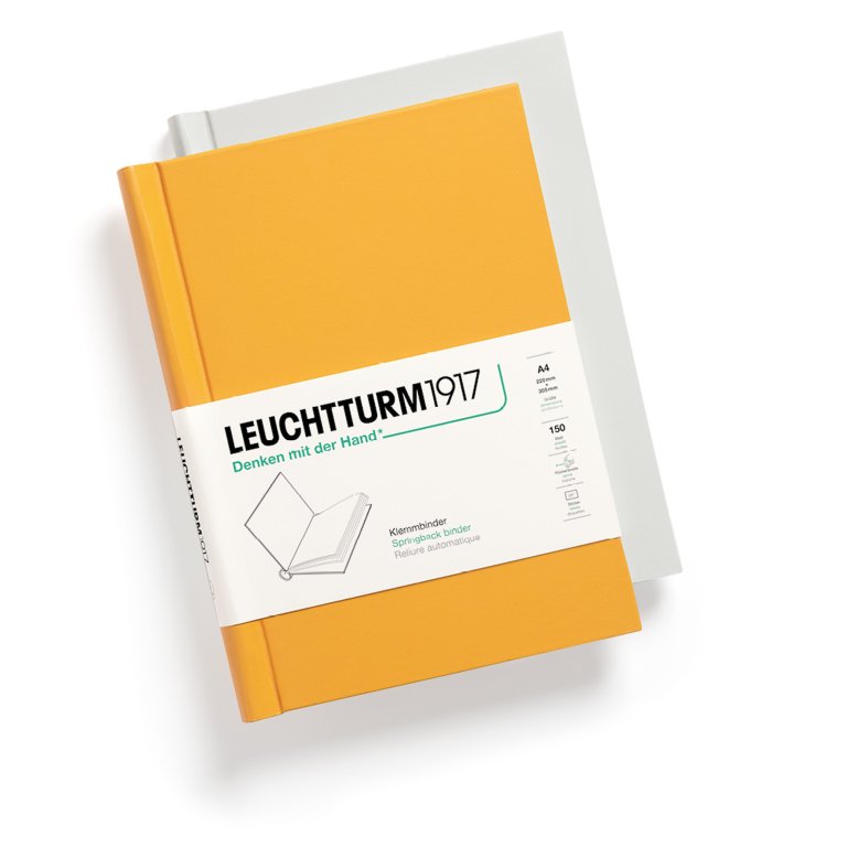 Leuchtturm Klemmbinder Notizbucheinband Hochformat
