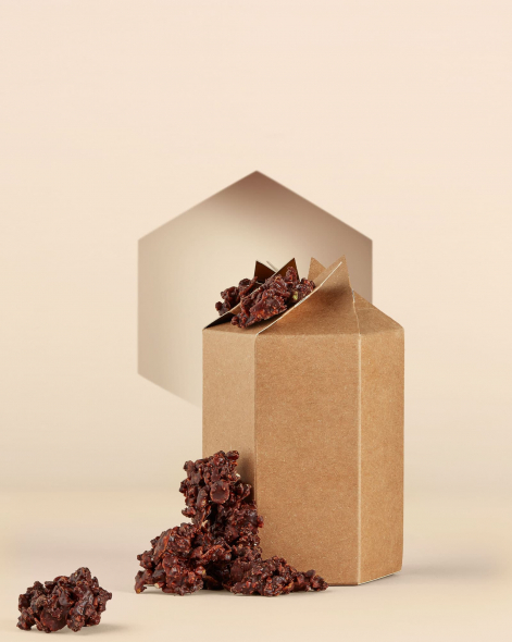 Rocher Roc' Amande Chocolat Noir 75% | Le Chocolat Alain Ducasse 100g