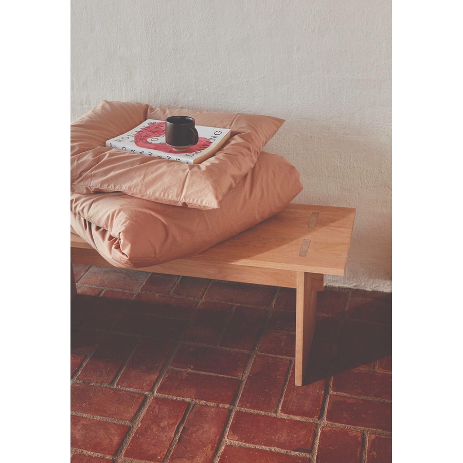 OYOY Bettwäsche Nuku Bedding - Adult H200 x W140 cm;H60 x W63 cm dark_powder