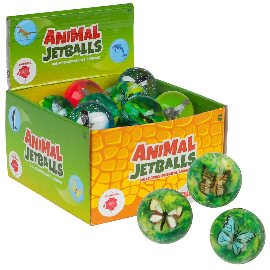 Keycraft stuiterbal vlinders - assorti