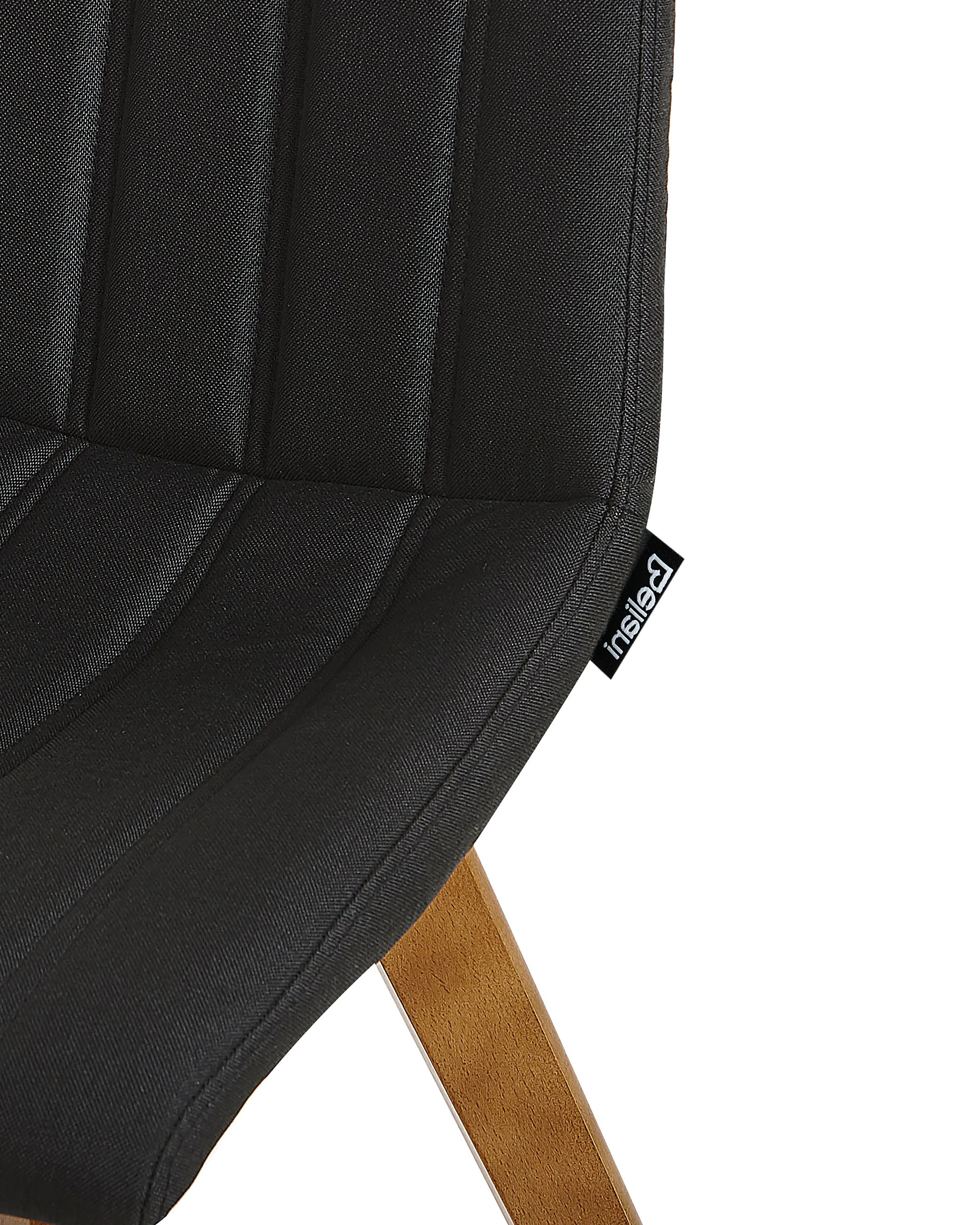 Set van 2 eetkamerstoelen CALGARY Zwart