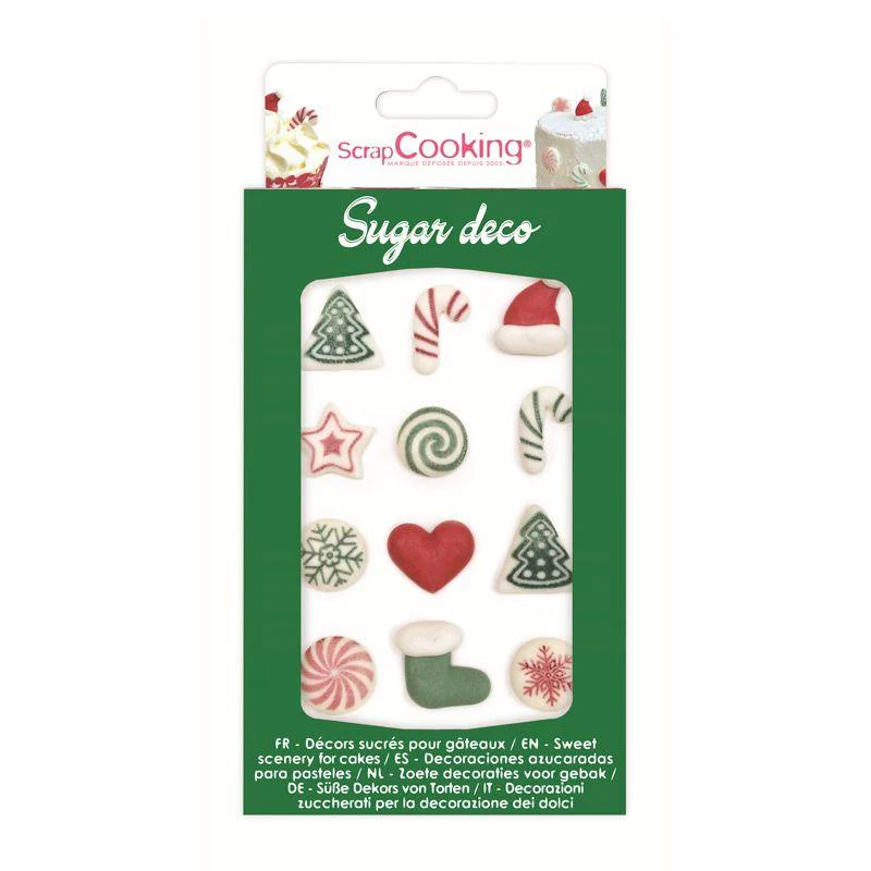 Décors sucrés de Noël - Sweet Christmas Scrapcooking