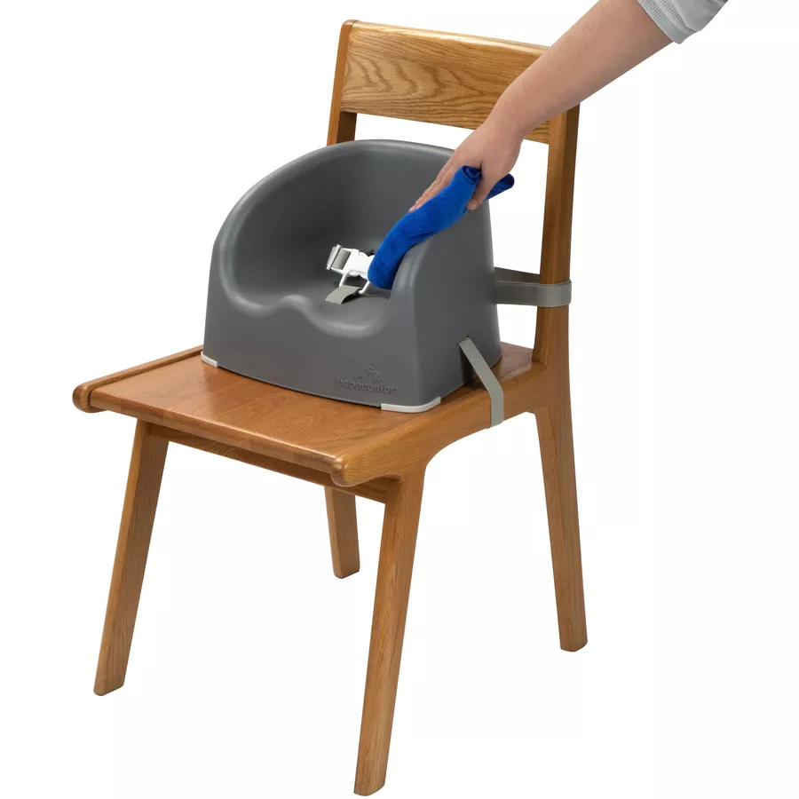 Bebeconfort Sitzerhöhung Ess Booster Warm Grey