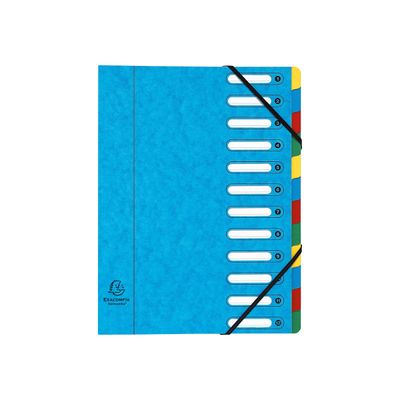 Exacompta Harmonika - Trieur à fenêtres 12 positions - disponible dans différentes couleurs
