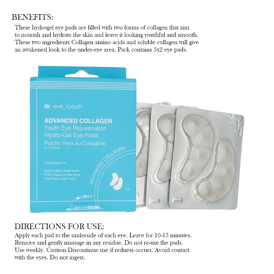 Dr. ever youth Jugendliche Augenrejuvenation Hydro-gel Augenscheiben