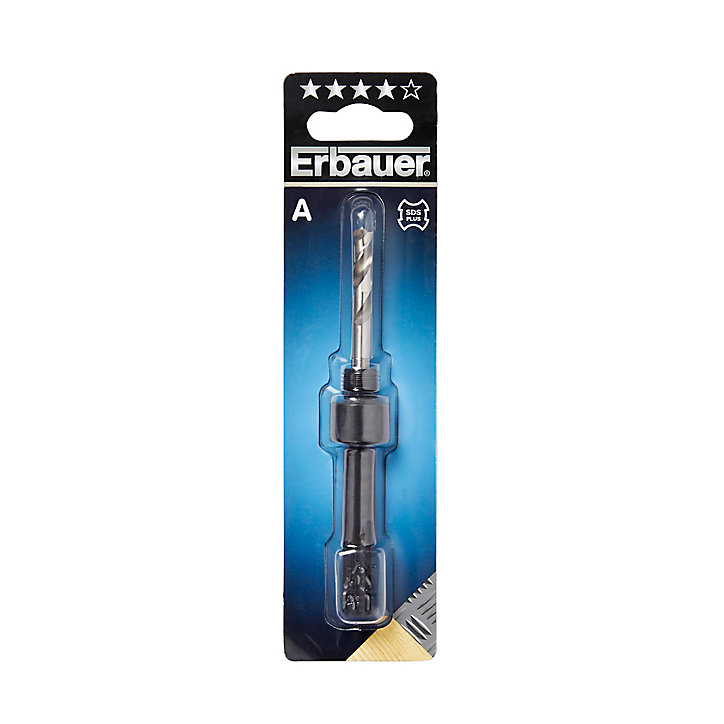 Trépan pilote SDS+ Erbauer Ø9,5 mm avec tige 14-30 mm
