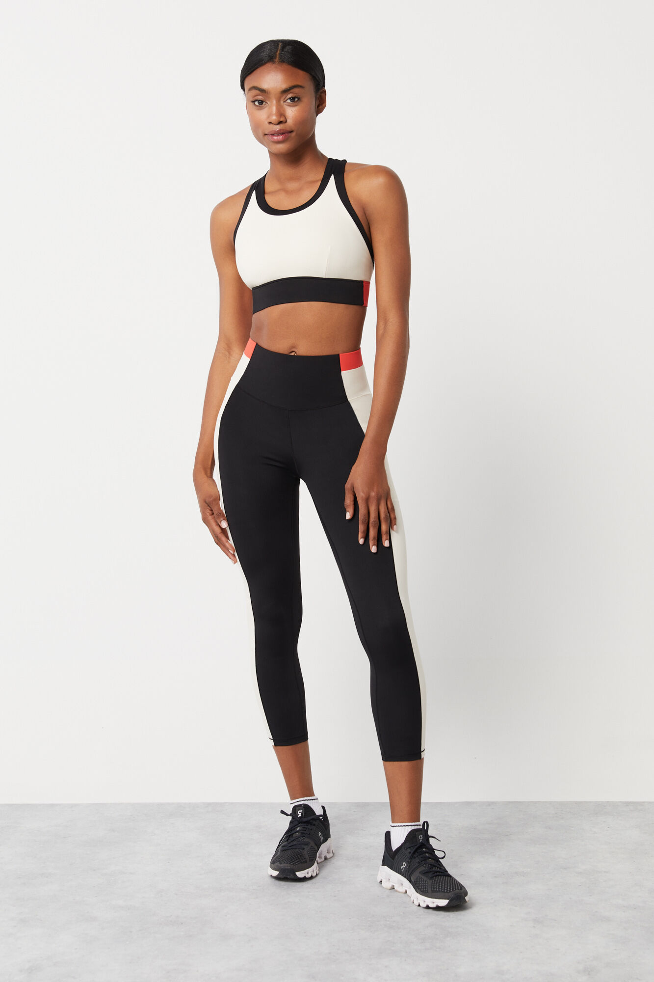 Sutiã esportivo 4D Stretch Color Block