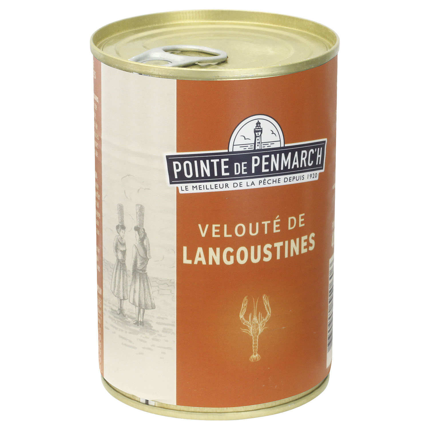 Velouté de langoustines aux carottes et aux poireaux