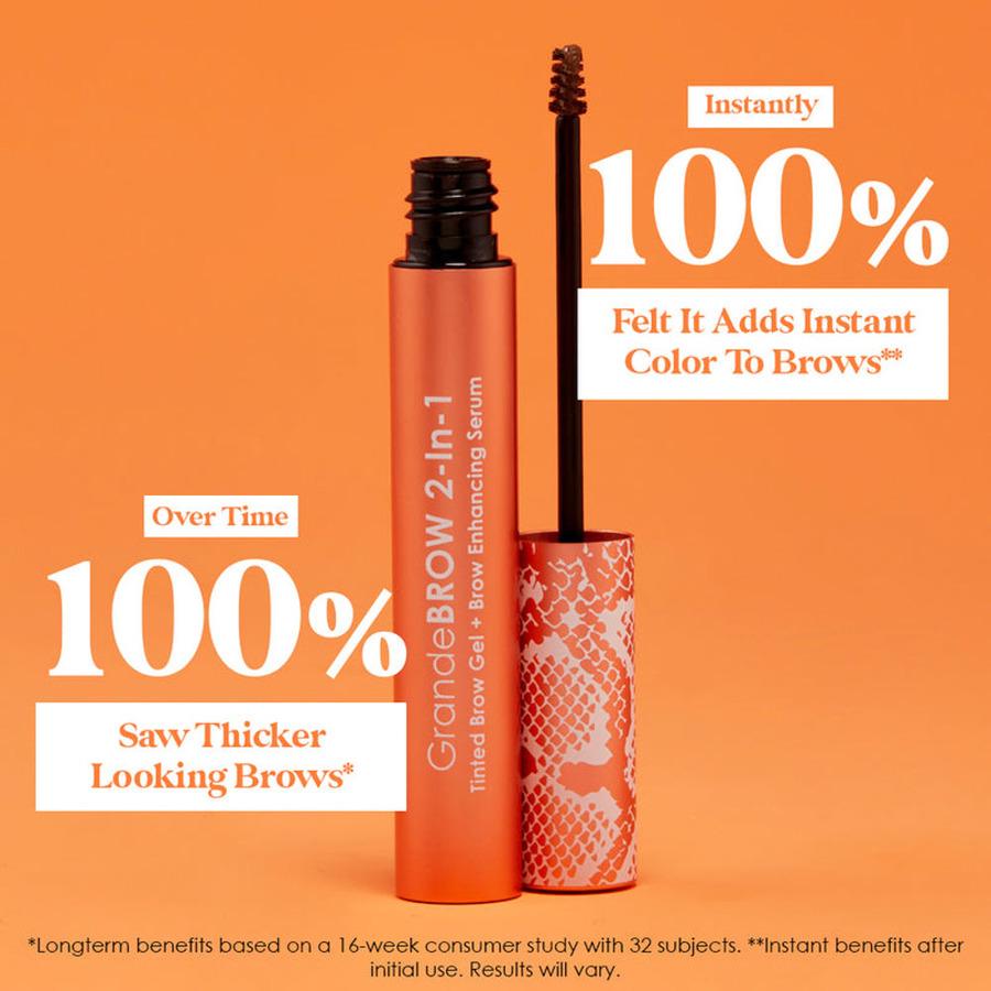 Grande Cosmetics GrandeBrow 2 in 1 Tinted Brow Gel + Brow Enhancing Serum Medium 3,5ml