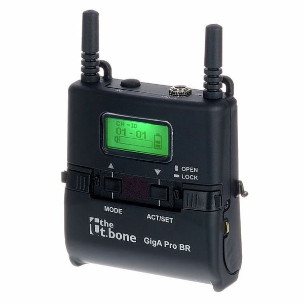 the t.bone GigA Pro Bodypack Receiver
