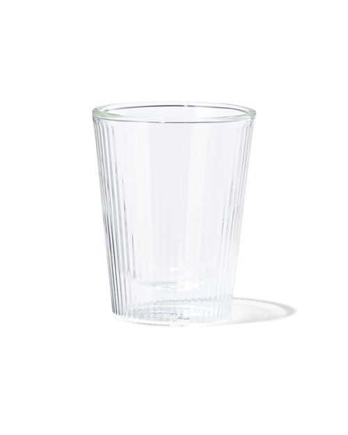 verre à double paroi ligne relief 200ml