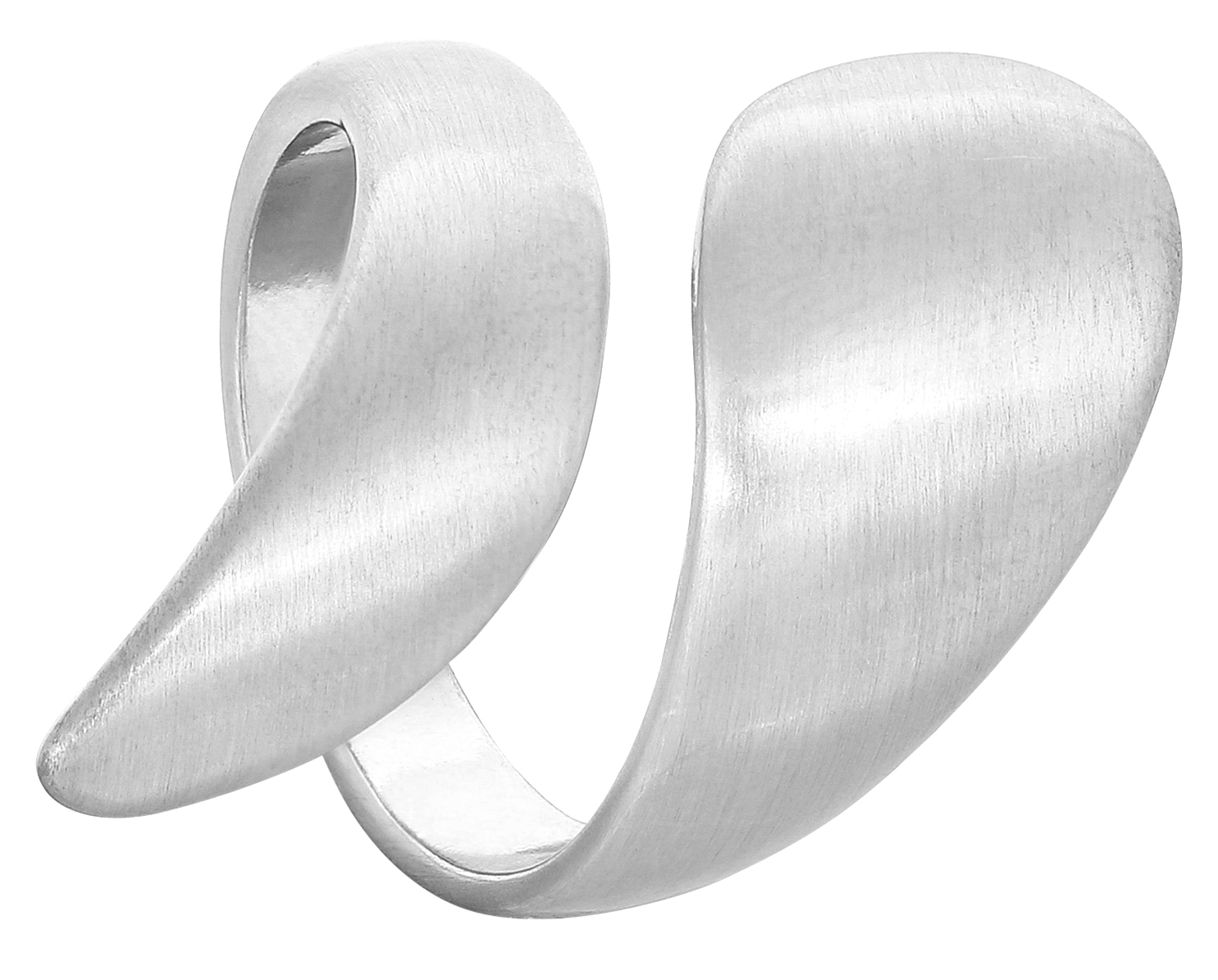 Ring - Curly Silver