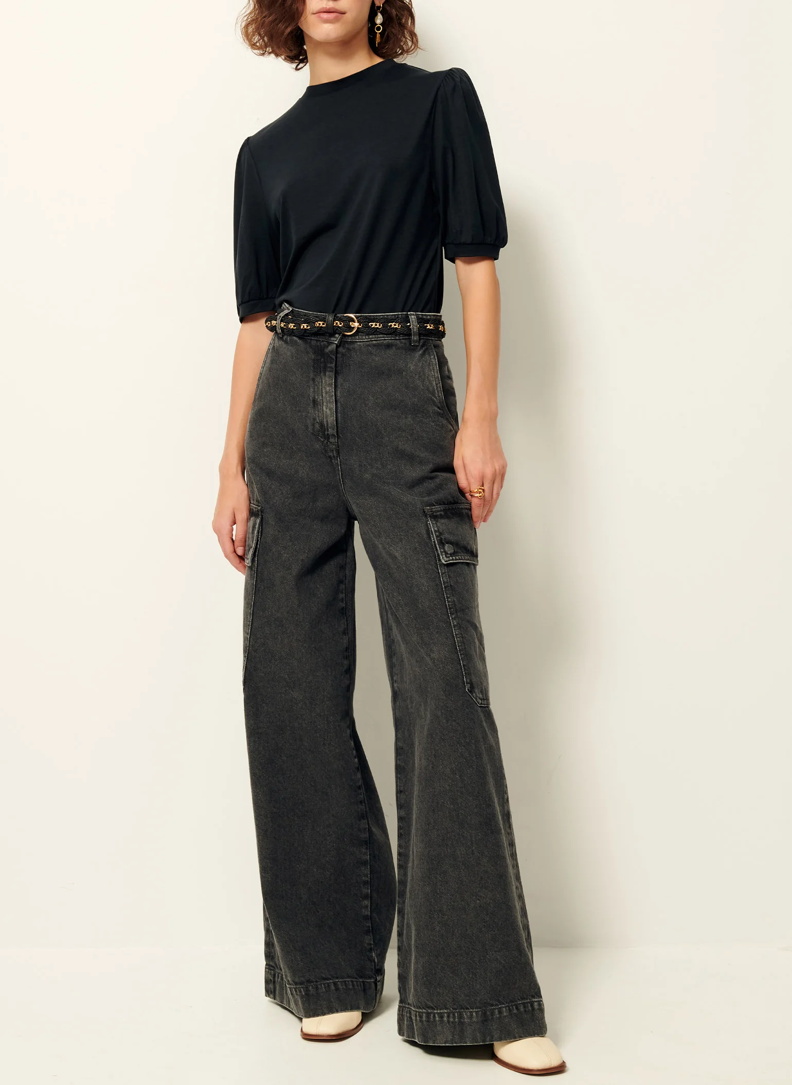 AMELANDO - Tee-shirt col rond | Bleu