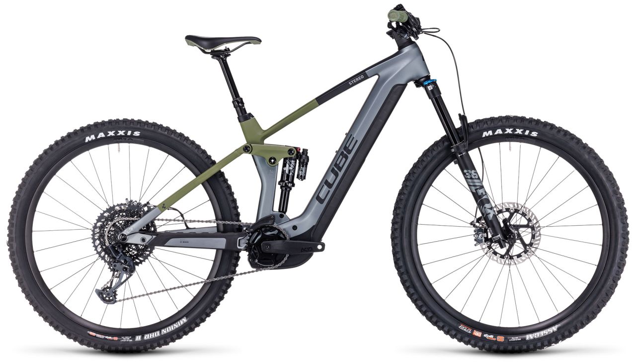 Cube Stereo Hybrid 140 HPC TM 750 flashgrey´n´olive kaufen | Bike-Discount