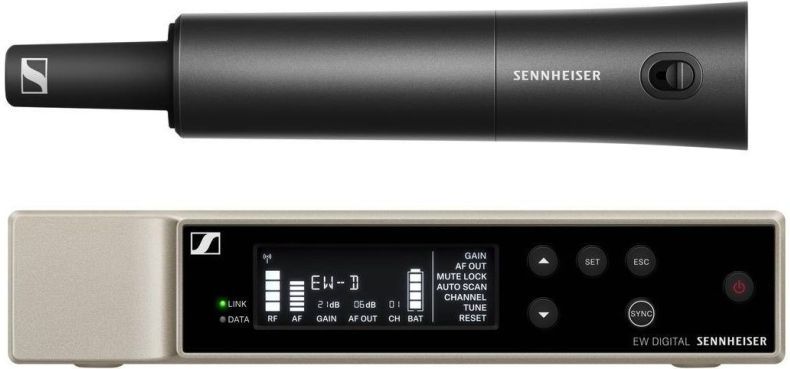 Sennheiser - EW-D SKM-S Base Set - Digitale Draadloze Toepassingen - Zwart - Metalen Behuizing