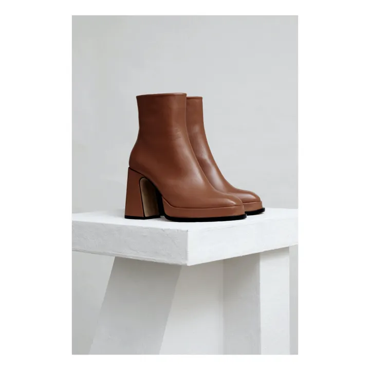 Souliers Martinez Boots Chueca | Caramel