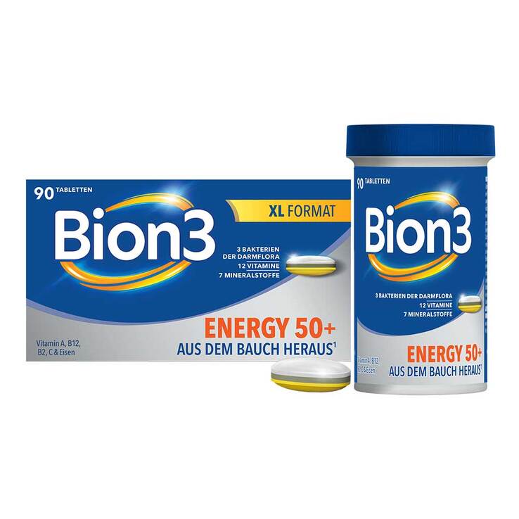 BION3 50 + Energy Tabletten, 90 St