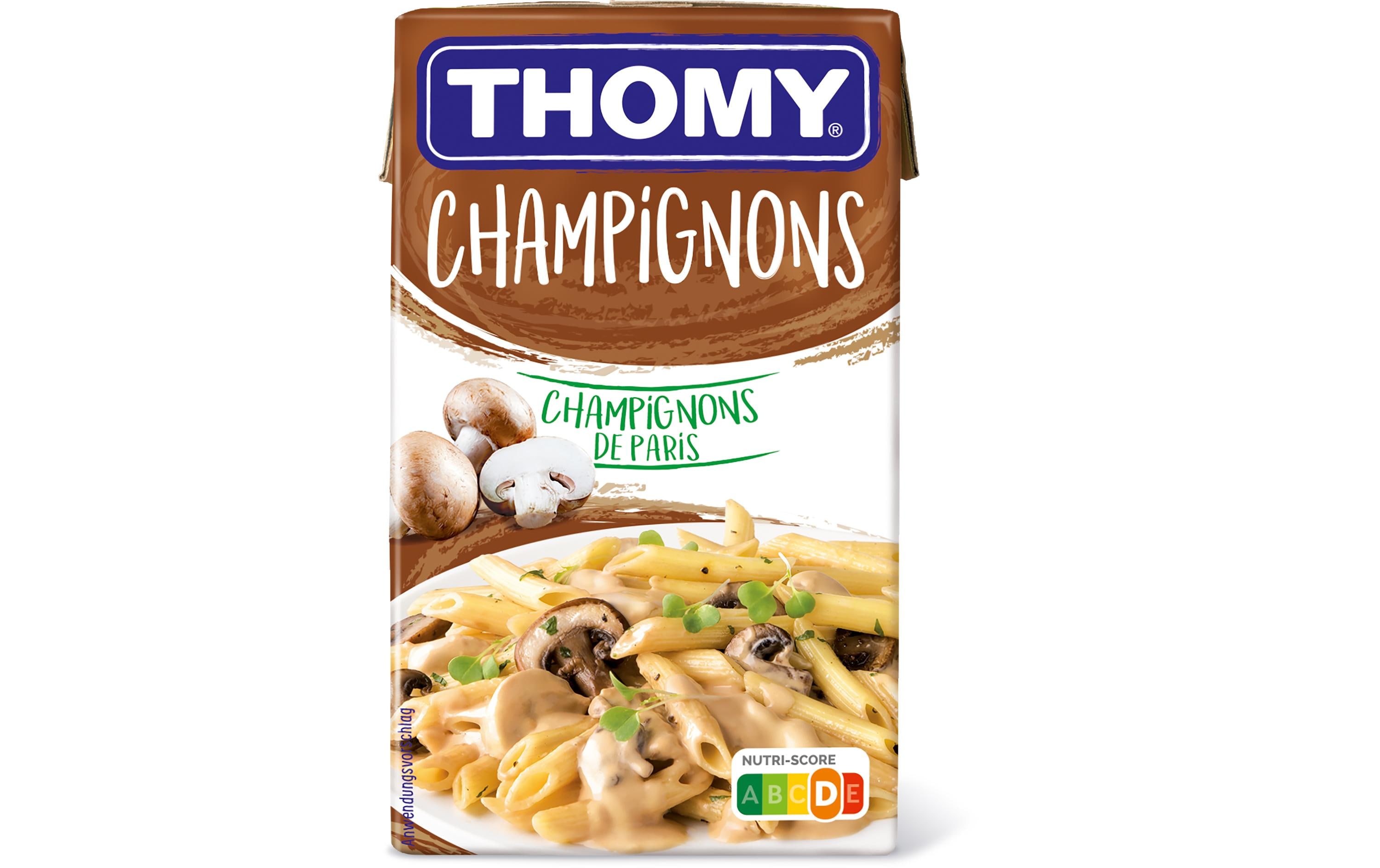 Sauce Champignon 250 mlFixfertige Rahmsauce mit Zuchtchampignons