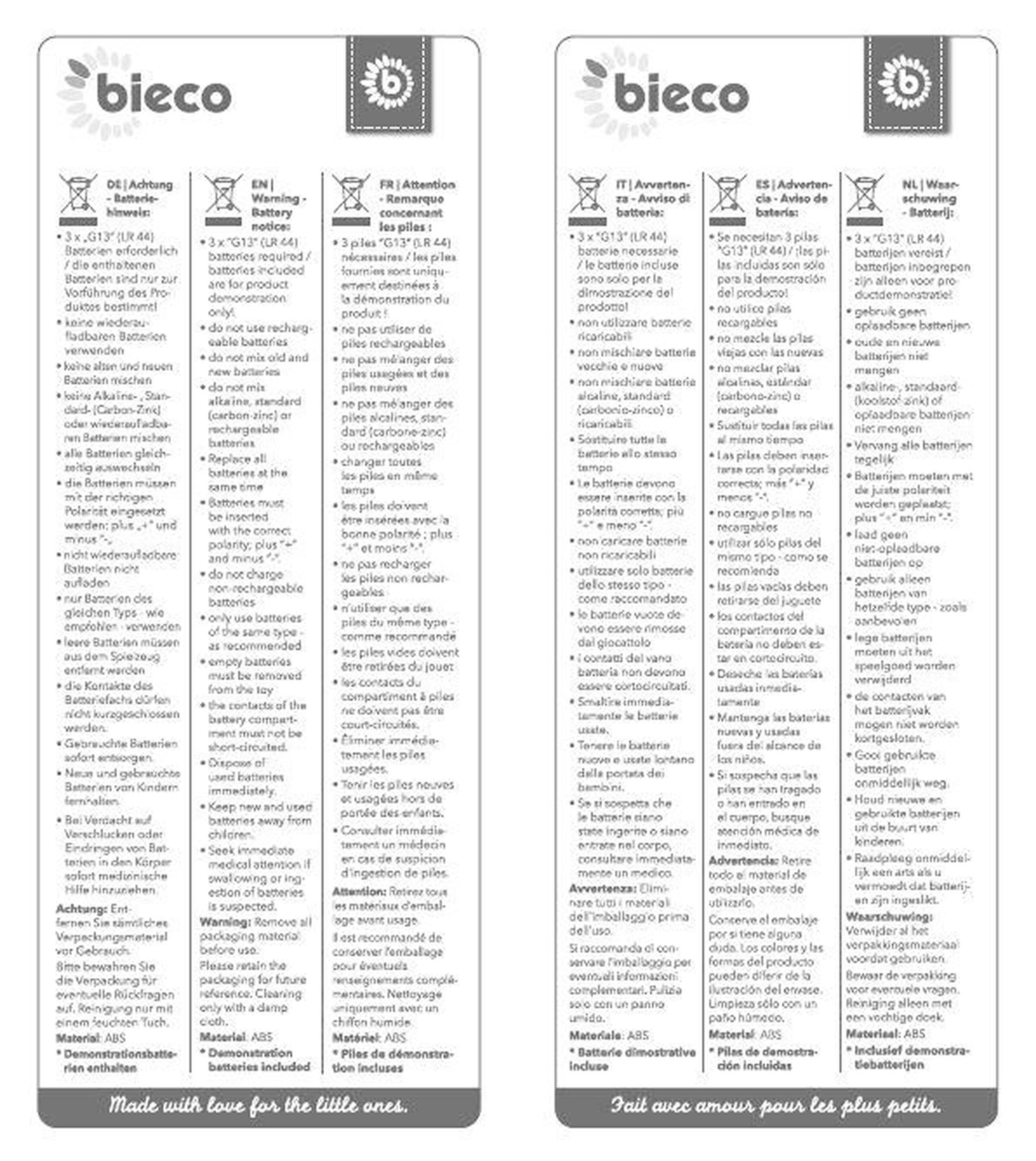 Bieco Lernspaß Kinder Smartphone Rosa