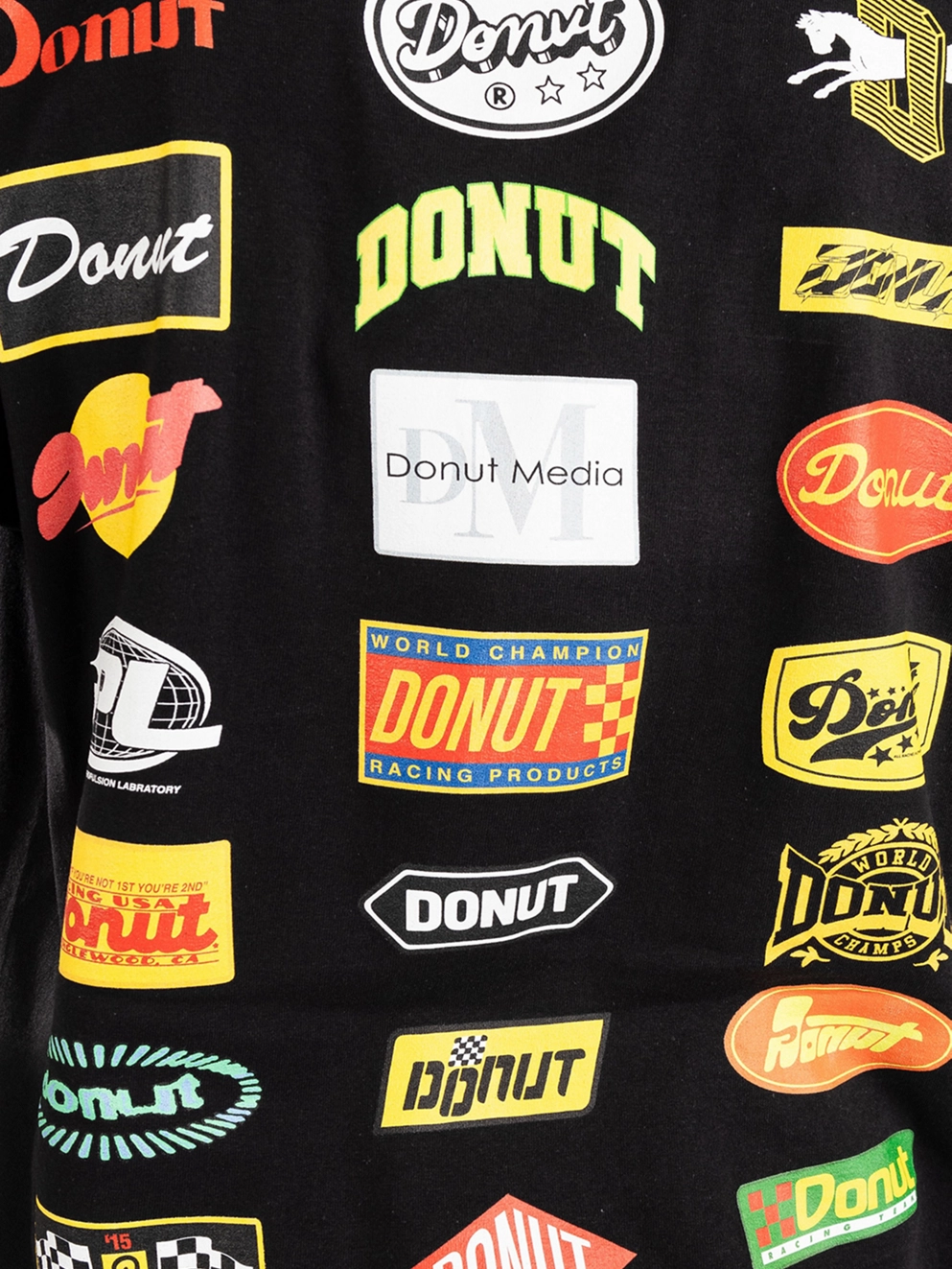 Donut 21 Logo T-Shirt black
