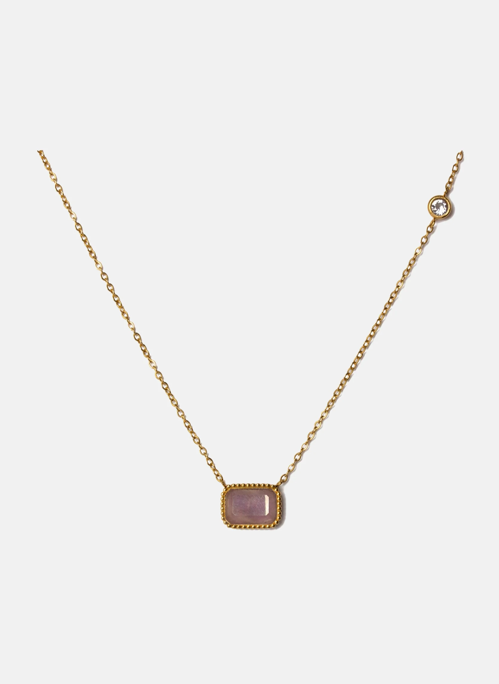 THEMIS - Collier chaîne themis | Violet