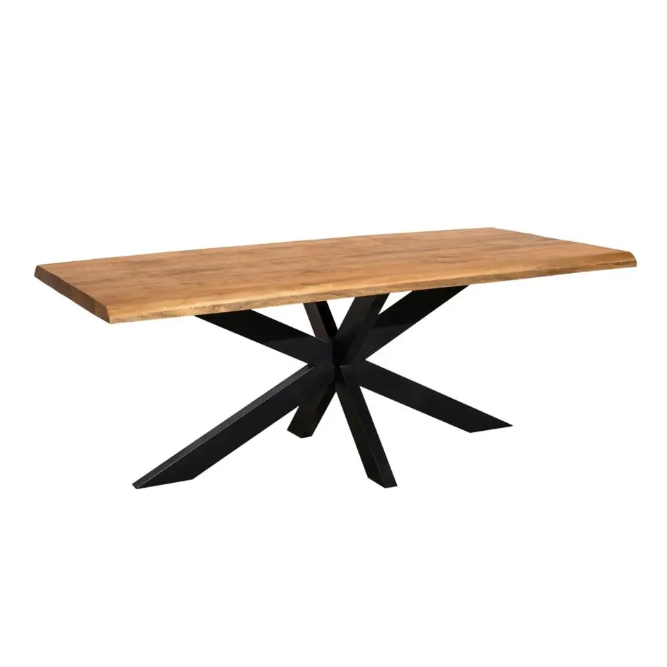 Starfurn - Boomstamtafel Denver - Bruin - 90x160x76 cm