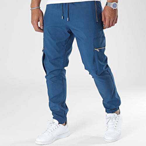 Pantalon Cargo Bleu Marine